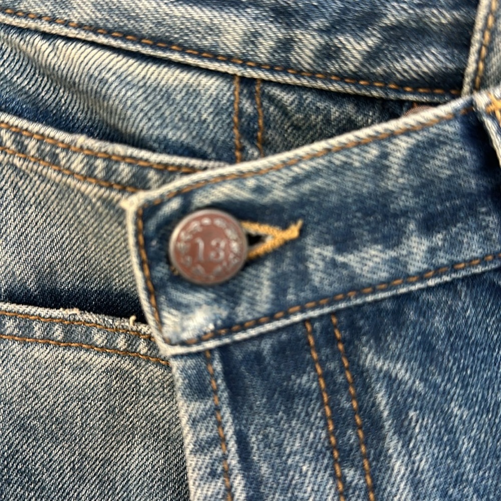 R13 brand new never worn cross button denim skirt - Picture 9 of 9